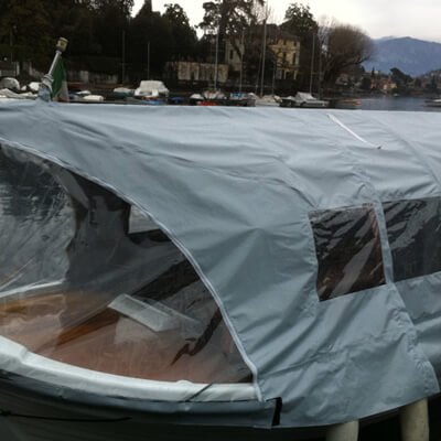 Nautic Planet tarpaulins for boat Lake Como